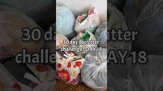 DAY 18 - 30 DAY DECLUTTER CHALLENGE #declutter #decluttering #organization #beforeandafter #shorts