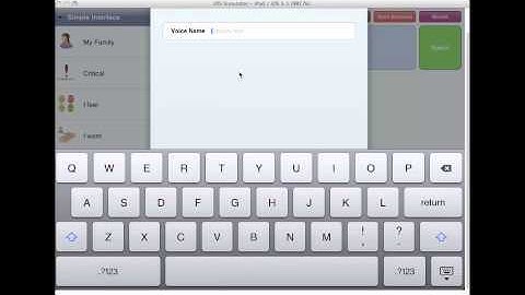 Able AAC adding custom voice