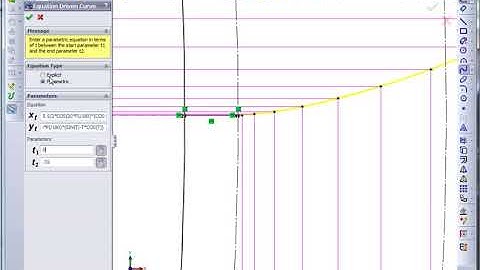Equation Driven Involute Spur Gear in SolidWorks Part I