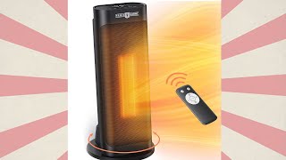 Paris Rhone Space Heater 1500W oscillating & Remote - Nice and only $40