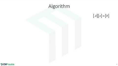 Lecture -- LU Decomposition
