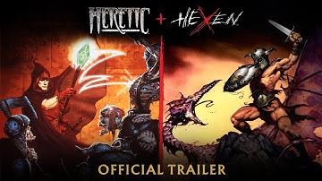 Heretic + Hexen Official Launch Trailer (4K) | Now Available