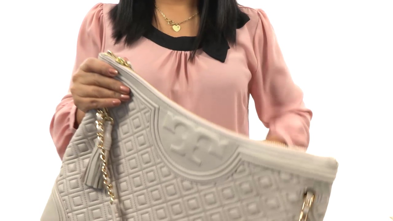 Tory Burch Fleming Tote SKU:8859666 - YouTube