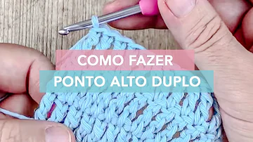 Como se faz Alto duplo?