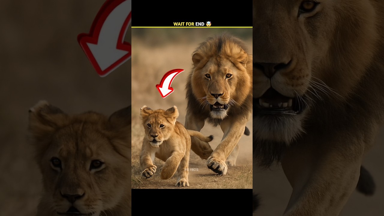 Why can't the lion meet its cubs?