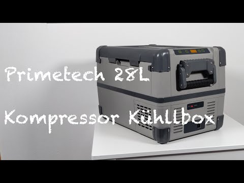 Prime Tech ECF-40 Kompressor-Kühlbox 40 Liter 12/24V Camping Wohnwagen  Reisemobil Outdoor