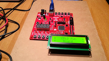 CPLD Fun Board: homemade low cost CPLD dev board (Altera MAX II EPM240 CPLD and STM32F103 MCU)