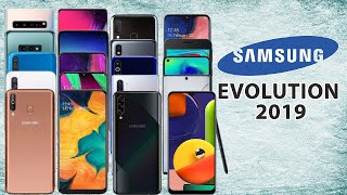 Samsung Mobiles Evolution in 2019 | All Models Jan-Dec 2019