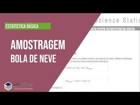 Vídeo: O que é um exemplo de amostragem de bola de neve?