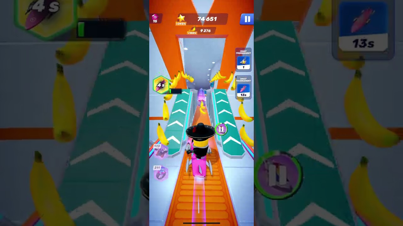 Minion rush unity gameplay with Lucy and mariachi minions 