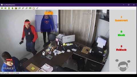 Demo: Facemask Surveillance and Analytical tool using YOLOv5 and Centroid tracker
