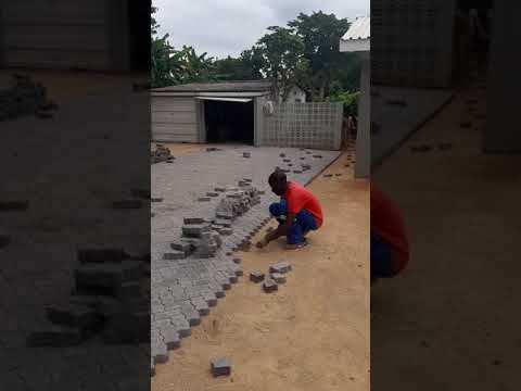 Paving works
