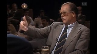 Luftwaffe Ace Johannes Steinhoff on German TV (GERMAN)