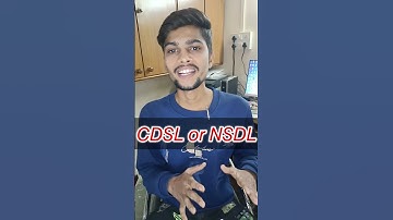 NSDL VS CDSL | What is difference Between NSDL & CDSL | NSDL kya hai or CDSL   #shots #nsdl #cdsl