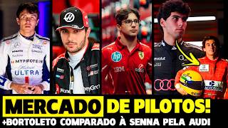 🚨MERCADO DE PILOTOS: ALBON PODE SAIR, BRASILEIRO PODE CHEGAR E BORTOLETO COMPARADO À SENNAIFÓRMULA 1