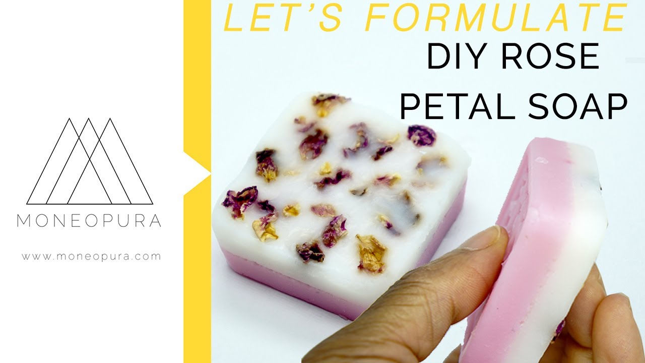 Rose Soap | DIY Melt and Pour Soap