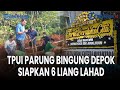 6 Liang Lahad Disiapkan Untuk Korban Kecelakaan Maut Subang di TPUI Parung Bingung Depok