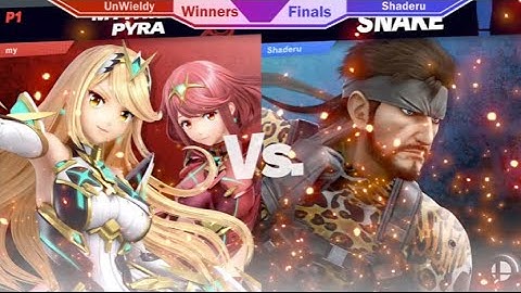 UnWieldy (Pyra/Mythra) Vs Shaderu (Snake) Winners Finals, FSC Smash Series #2