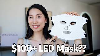 I Tried a $100  Wavytalk LED Red Light Therapy Mask for 10 Minutes a Day | Is It Actually Worth It?