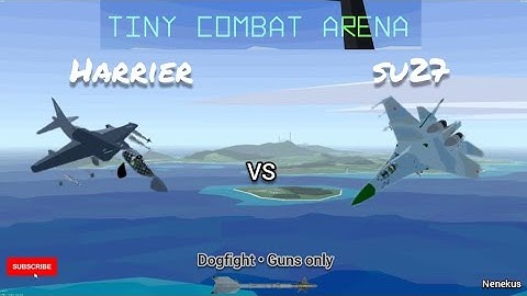 DOGFIGHTS IN LOW BUDGET DCS (TINY COMBAT ARENA)