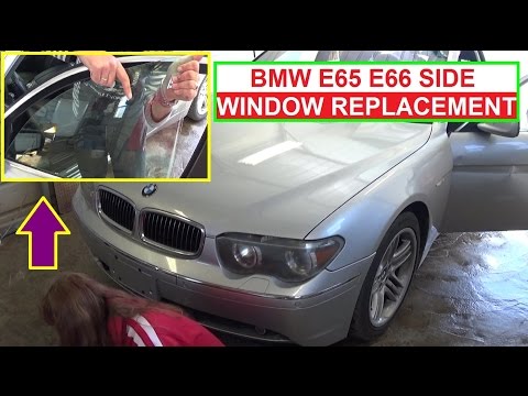 How to Replace Front Side Window on BMW E65 E66 745i 745Li 750i 750li 740 735 760li 740d