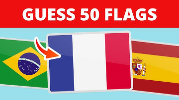 Guess the Flag in 3 seconds | 50 Flags Quiz