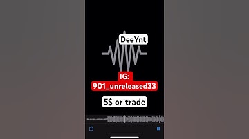 DeeYnt- Suit Up unreleased snippet DM to buy or trade#memphis