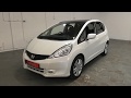 Honda JAZZ 1.4 EX finished in White Orchid Pearl , video walkaround !