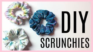DIY Hair Scrunchies! 5 minute Craft to make when you