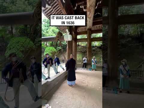 Ancient Japanese Temple's Bell!