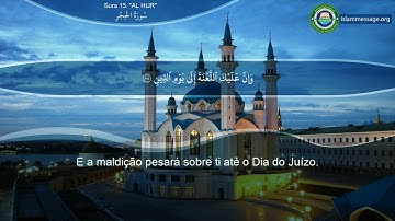 سورة 15. الحجر (ترجمة باللغة البرتغالية) | مشاري بن راشد العفاسي