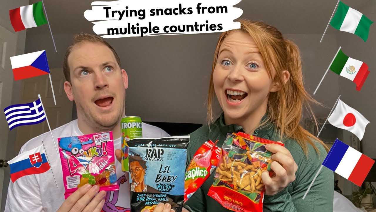 Northern Irish Couple Try Snacks From Multiple Countries