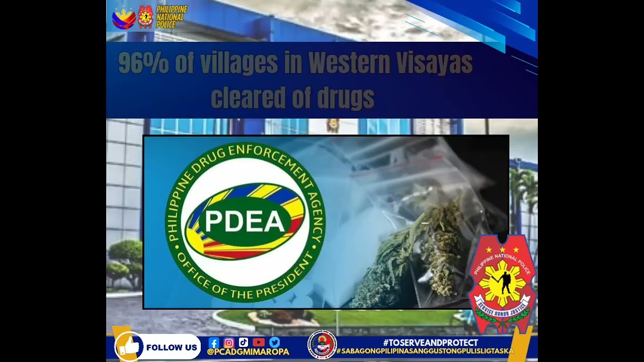 96% of villages in Western Visayas cleared of drugs 