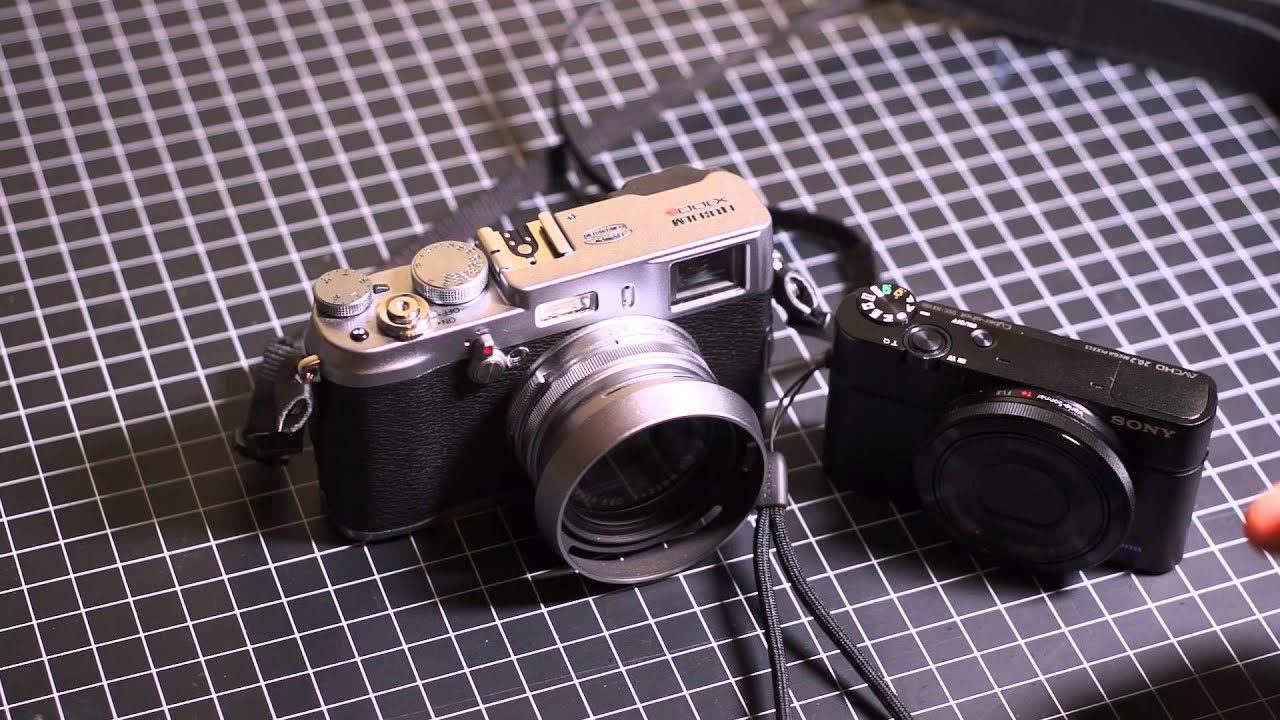 Zonnebrand parachute Michelangelo Sony RX100 & thoughts on Fuji X40 or XQ3 - YouTube