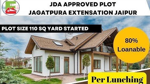 JDA Approved Plot Near Jagatpura Extension Jaipur || JDA Approved Plot Near Mahal Road Jagatpura