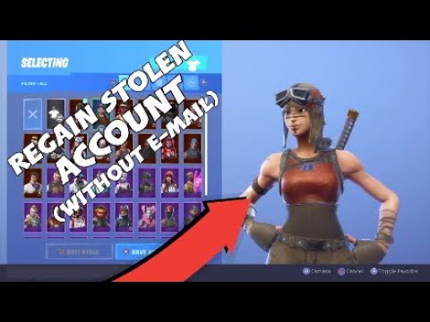 how-to-get-stolen-fortnite-account-back-without-email-access