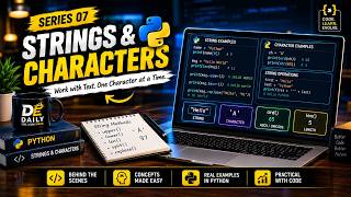 Strings and Characters in Python 🐍