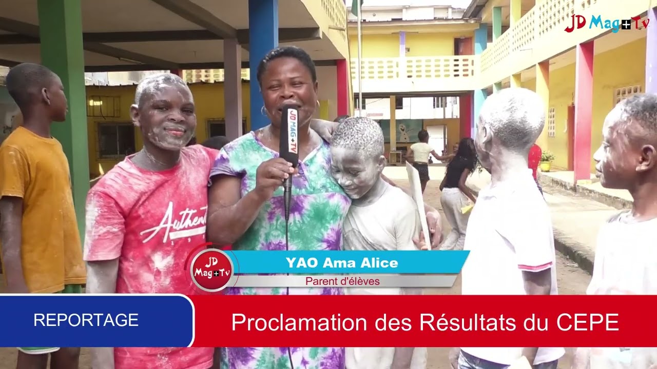 🔴MENA:PROCLAMATION DES RESULTATS DE CEPE