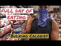 WHAT I EAT IN A DAY TO GAIN WEIGHT | FULL DAY OF EATING | TRAINING, MACROS, FOOD SHOPPING