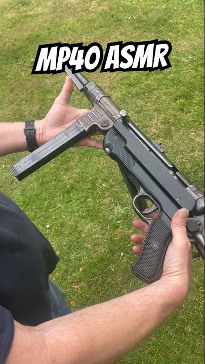 Our new MP40. #asmr #shorts #youtubeshorts #ww2 #mp40 #gun