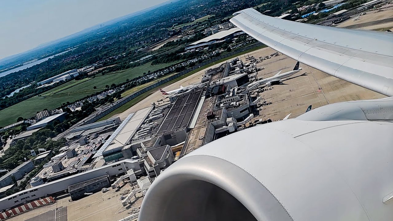 Kuwait Airways Boeing 777-300ER London to Kuwait الخطوط الجوية الكويتية