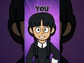 Subscribe To Save WEDNESDAY Cartoon Animation 