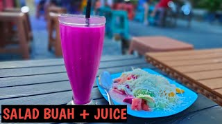 RIDING SORE di Kota Balikpapan II Menikmati JUICE & Salad Buah Taman Bekapai