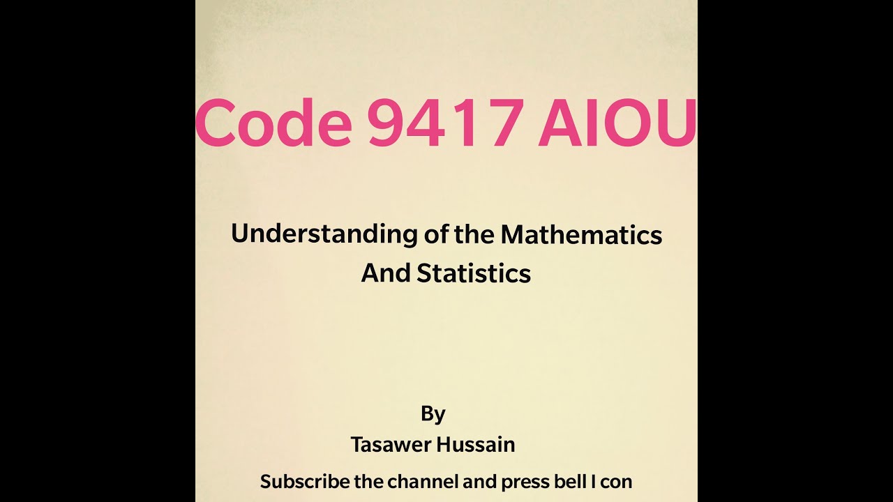 aiou 9417 solved assignment