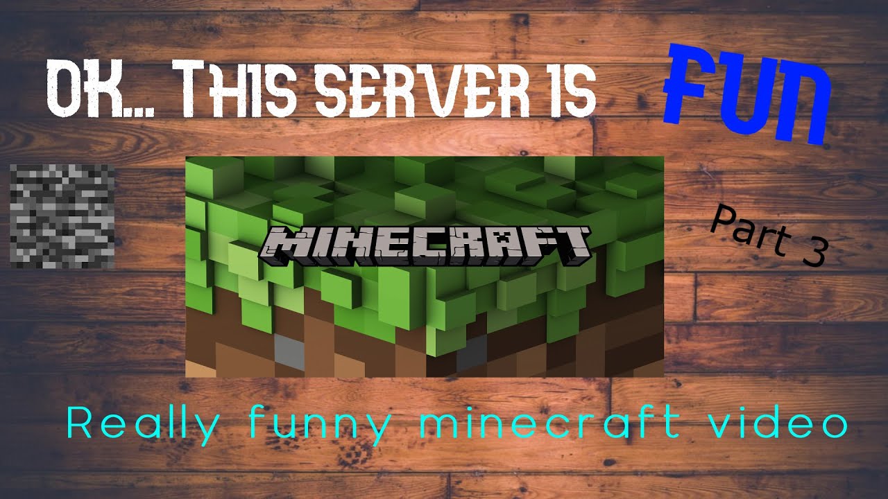 Messing Around In A Cool Minecraft Server Minecraft Youtube