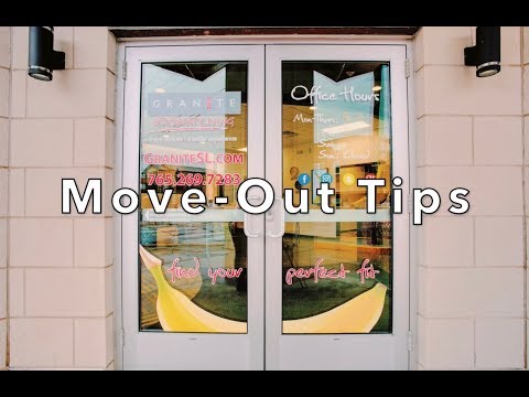 Move-Out Tips