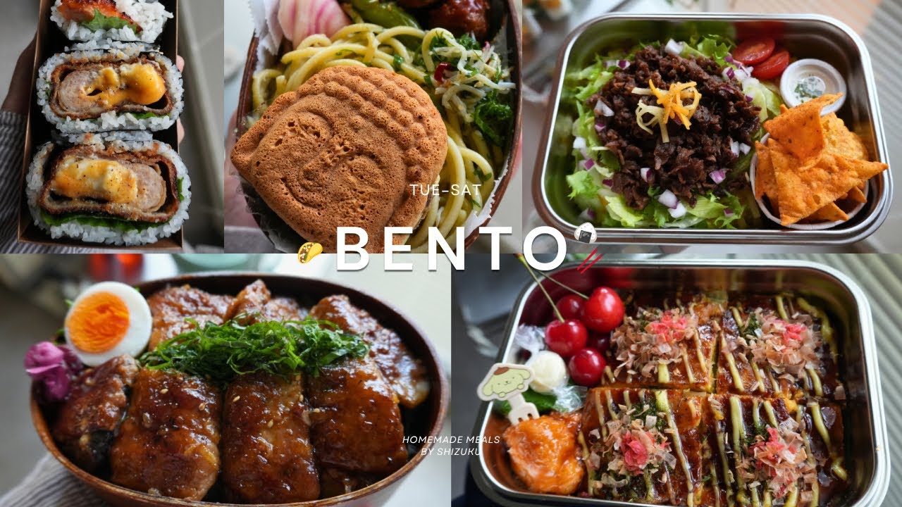 A Week of Bento Recipes|Rainy Kamakura Vlog