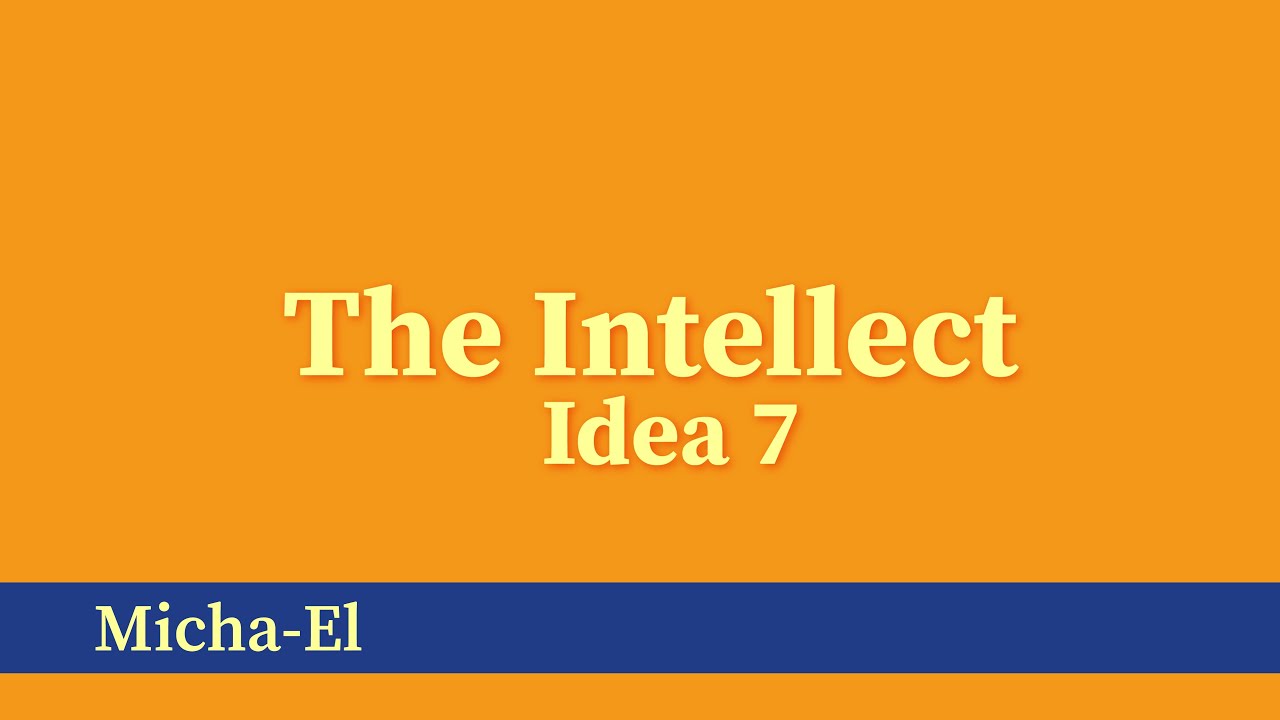 THE INTELLECT - IDEA 7 NOTEBOOKS of PAUL BRUNTON - YouTube