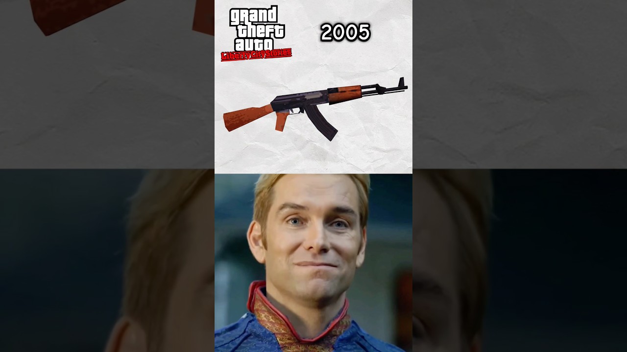 Evolution of "AK47 Gun" in GTA Series [2001 - 2013]🤯 