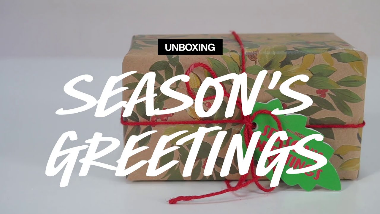 Unboxing Lush:  Season's Greatings | Navidad 2020